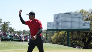 Tiger Woods at The Masters 2022