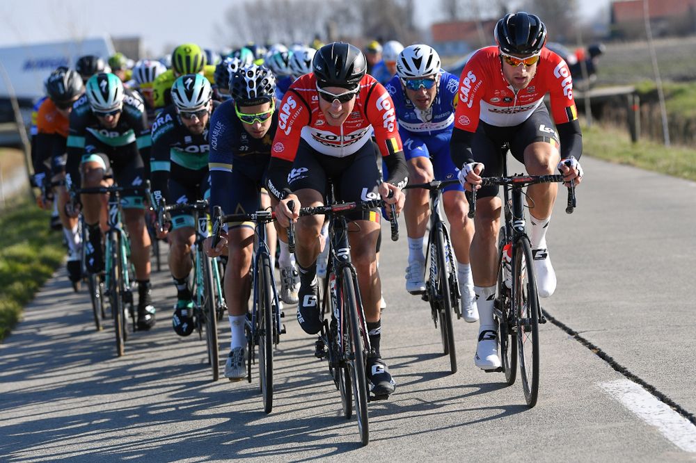 Lotto Soudal's Nikolas Maes and Frederik Frison
