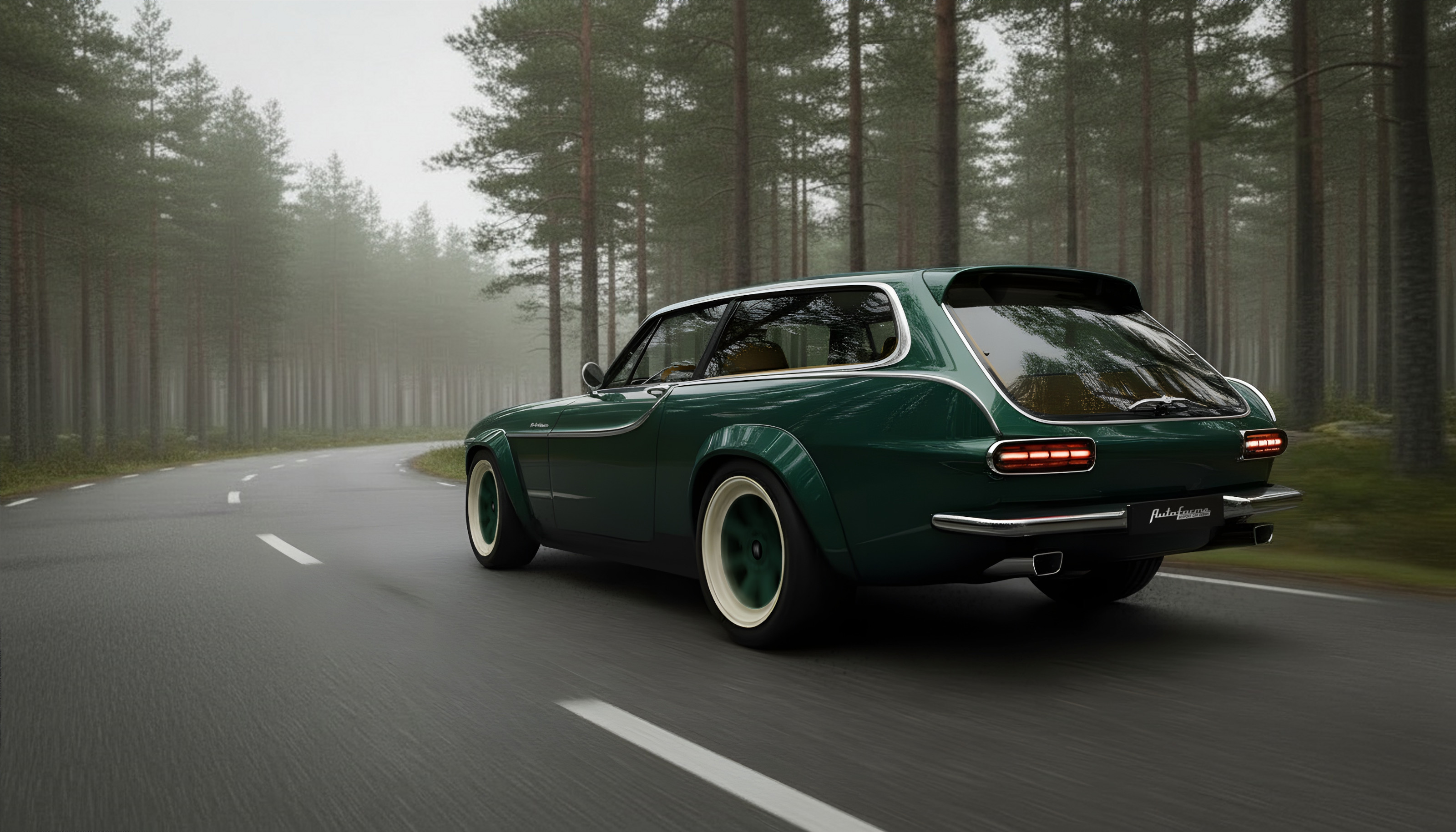 Autoforma Norrsken Volvo P1800 ES Restomod