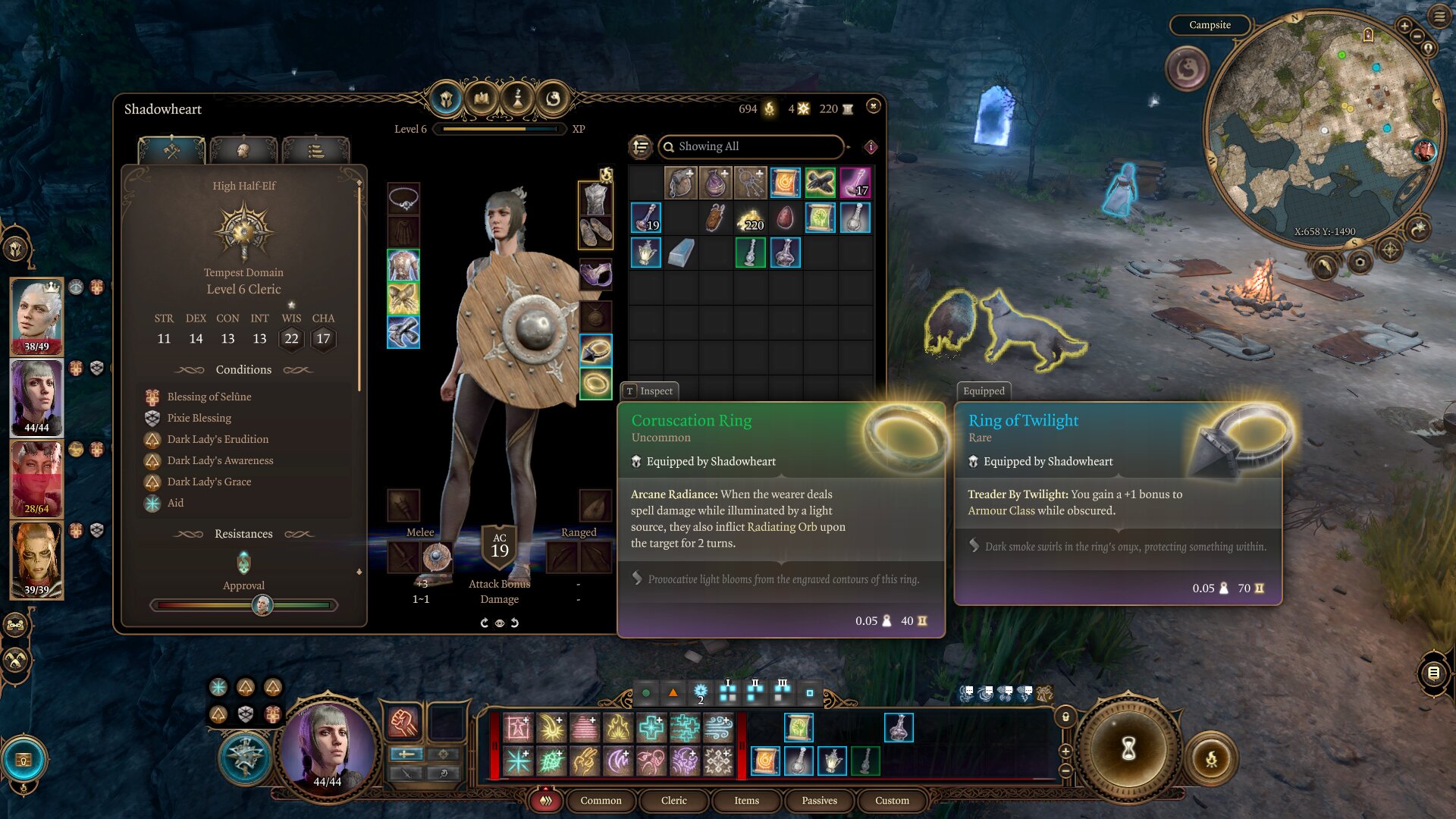 Baldur's gate 3 screenshots of Act 2