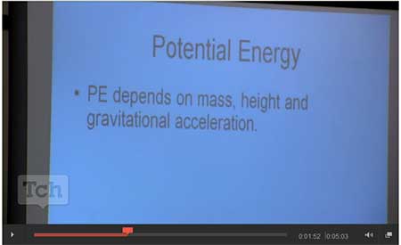 From the Classroom: Best Tech Practice Video of the Week - Potential Energy