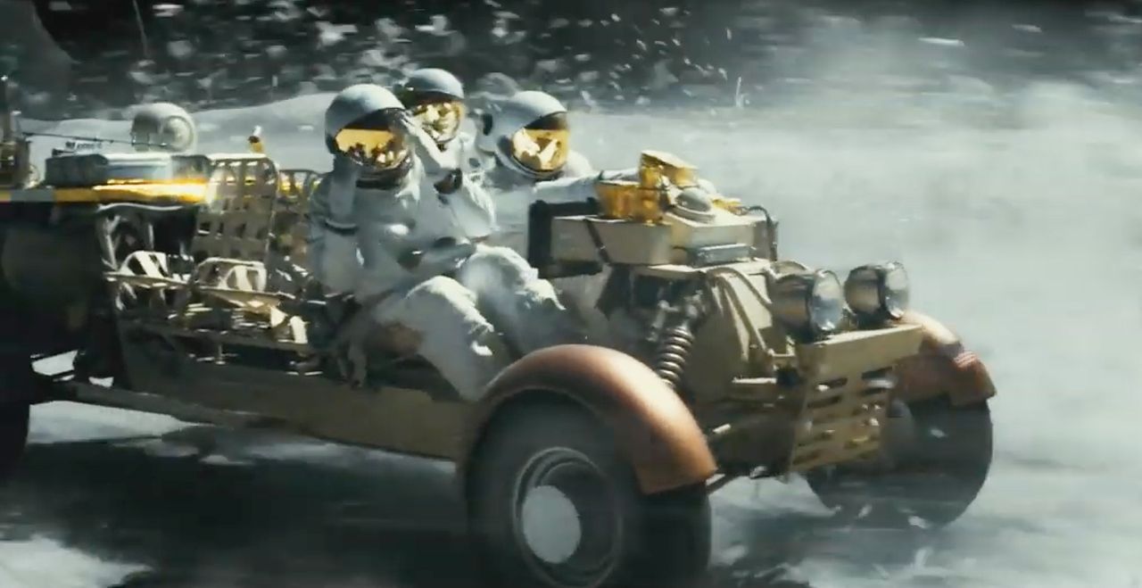 Space pirates on the moon&hellip;every Apollo astronaut&rsquo;s worst nightmare. The moon is not a peaceful place in "Ad Astra" starring Brad Pitt.
