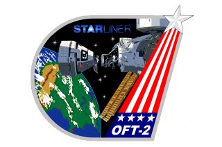 Boeing’s Orbital Flight Test-2 Mission Operations patch represents the NASA flight controllers who will oversee the mission.