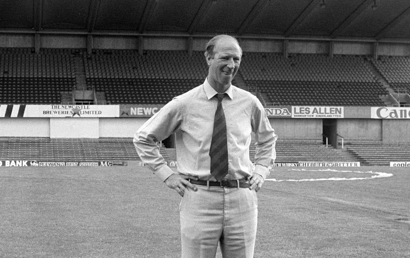 Jack Charlton unveiled as Newcastle United manager at St James&#039; Park