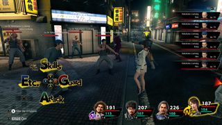 Yakuza Like A Dragon Street Fight At Night