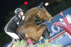 Scott Brash on Hello Sanctos. Picture by Stefano Grasso/LGCT