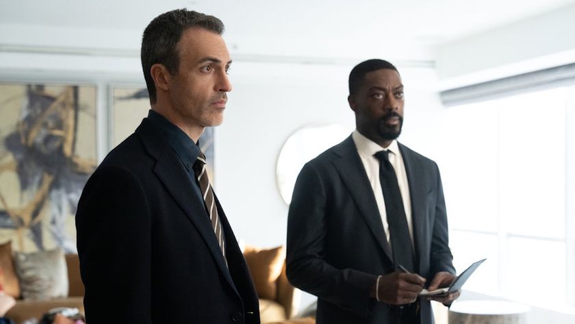 Detectives Riley and Walker investigating a murder in Law &amp; Order Season 25x08