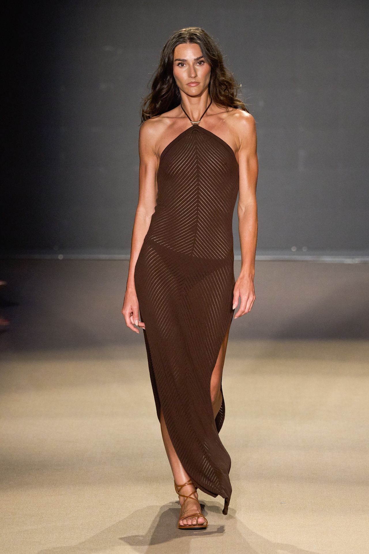 Melissa Odabash model on the runway during Paraiso Miami Swim Week 2026.
