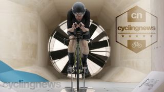 Le Col x McLaren Project Aero Speedsuit getting tested in the wind tunnel
