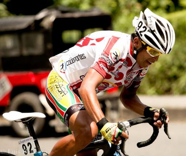 Fernando Carmago finished the day in fifth place in the GC