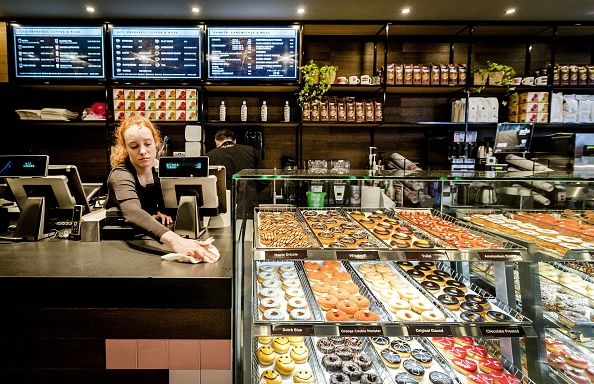 A Dunkin Donuts location in Amsterdam.