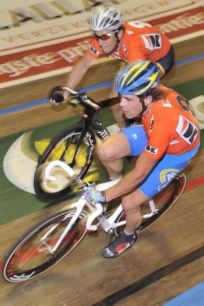 Alexander Aeschbach and Leon Van Bon paired up in Gent.