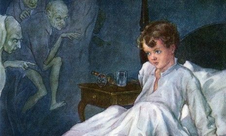 A children&amp;#039;s illustration of a nightmare: A new book explores the often very real connection between night terrors and the human body.