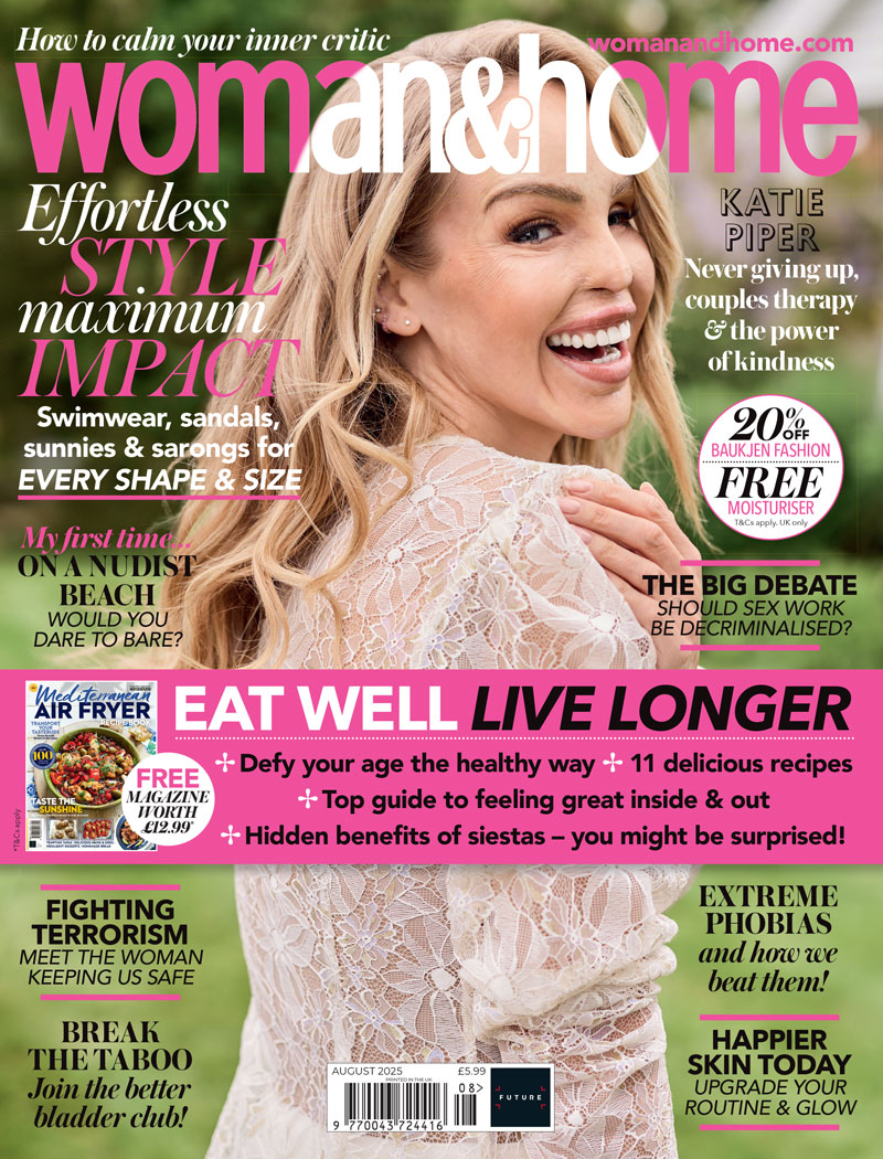 Katie Piper cover woman&home
