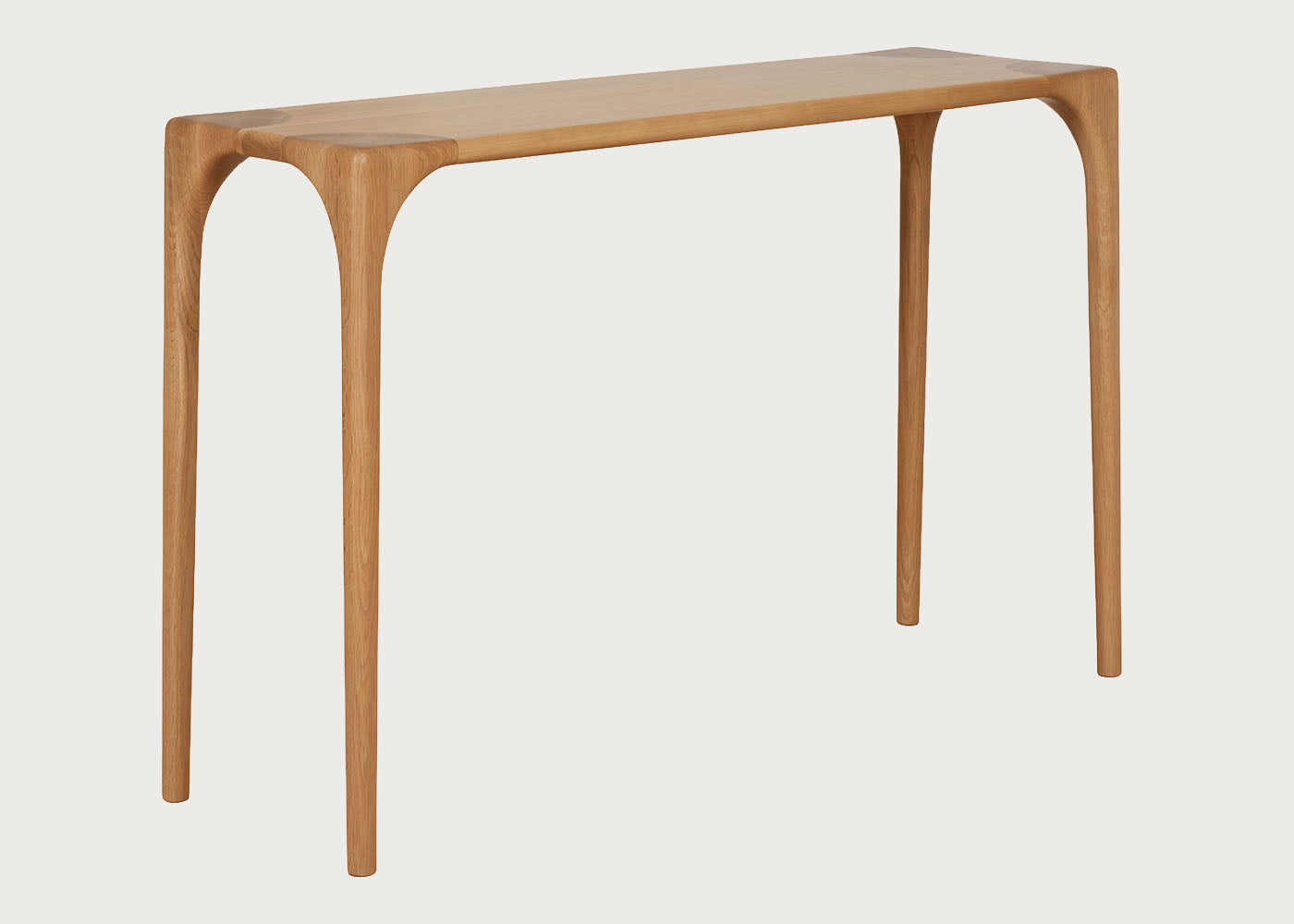 Arch Console - Oak
