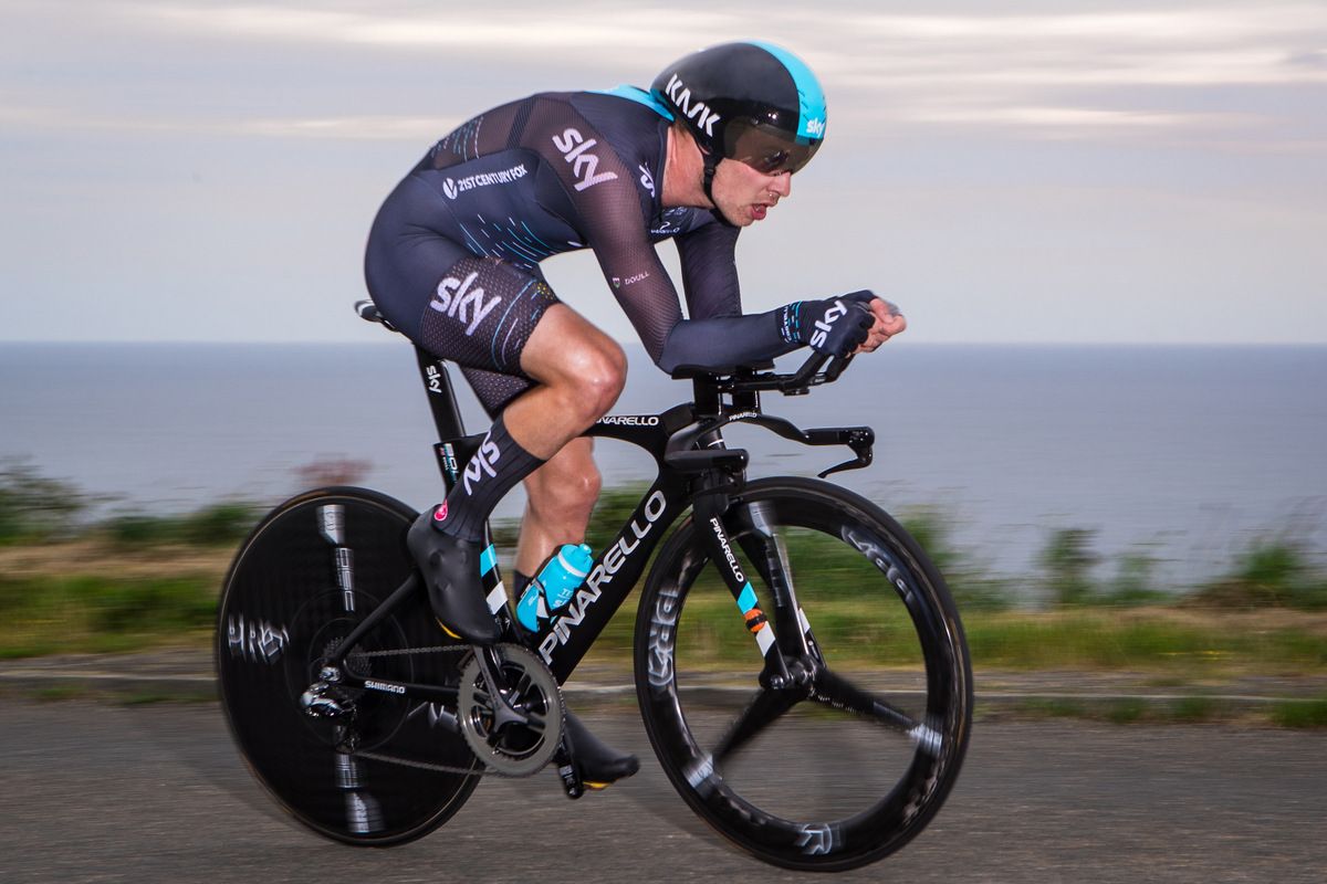 Owain Doull (Team Sky) would record a DNF