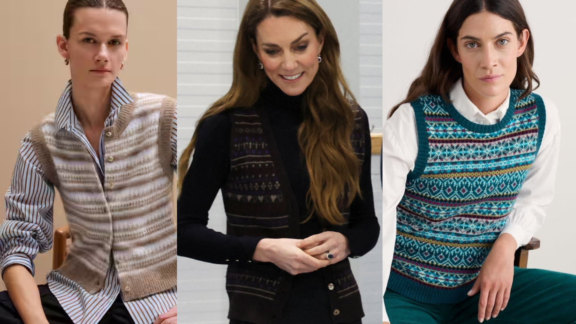 Princess Kate&rsquo;s Grandma Chic Vest 