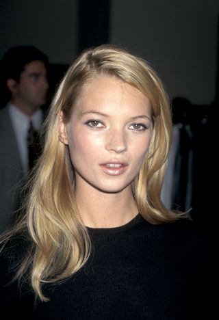 90s hair - kate moss