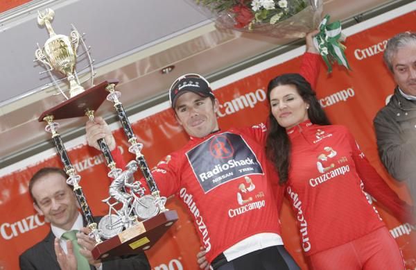 Markel Irizar (RadioShack) on the podium.