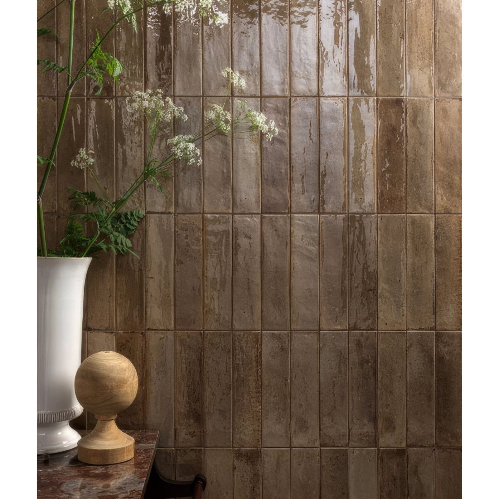 Foundry Novo Porcelain Beige - 5.7 X 23.7 X 0.9cm