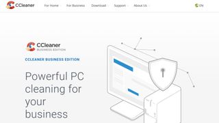 CCleaner Business Edition website screenshot