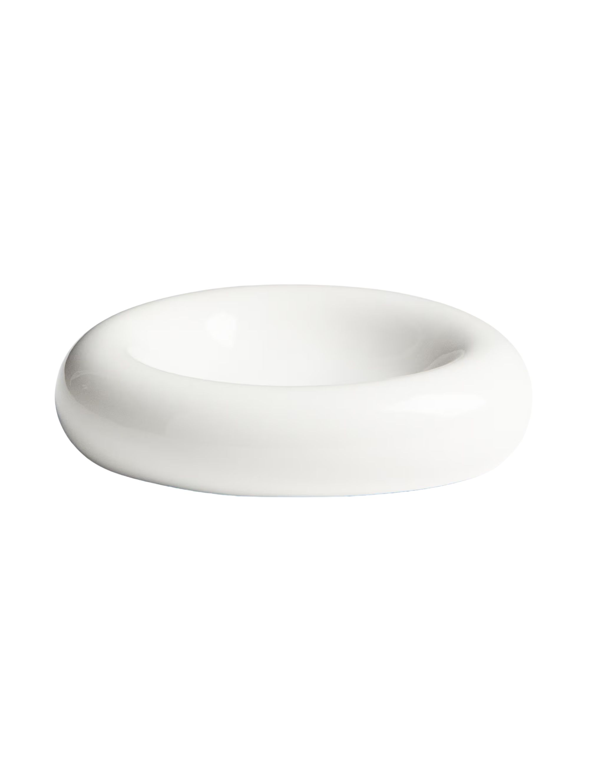 Small Stoneware Bowl - White