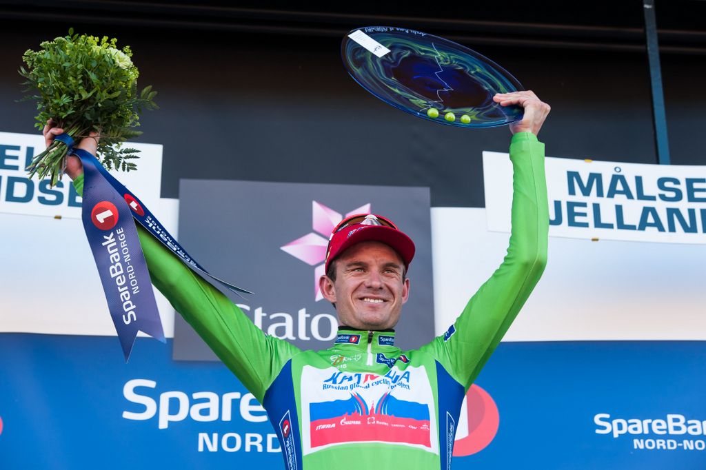 Alexander Kristoff (Katusha) in the green jersey