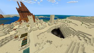 Minecraft best seeds desert village
