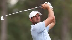 Stewart Hagestad hits an iron shot during the 2025 US Open