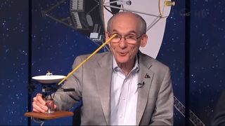 Ed Stone at Voyager 1 Press Conference