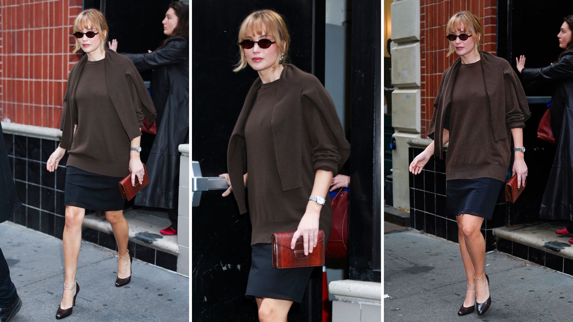 J-Law Just Gave Her Support To This Preppy Autumn Styling Hack J-Law Just Gave Her Support To This Preppy Autumn Styling Hack