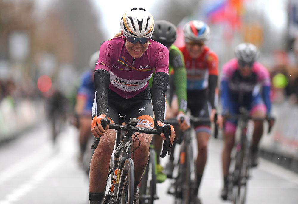 UCI WorldTour leader Anna van der Breggen finishes Ronde van Drenthe
