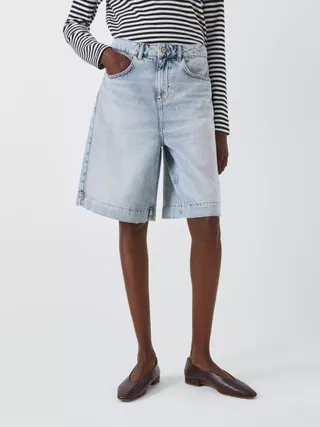 Und/oder Denim Blaze Bermudashorts, Hellblau