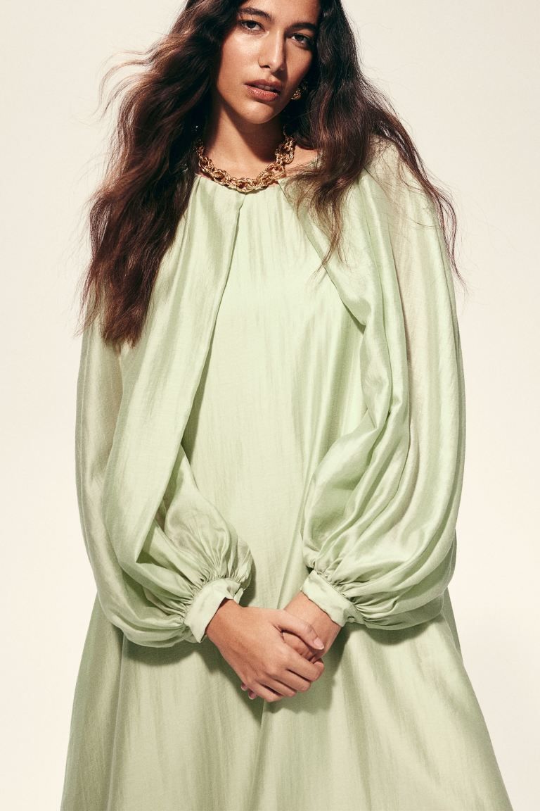 Voluminous Maxi Dress