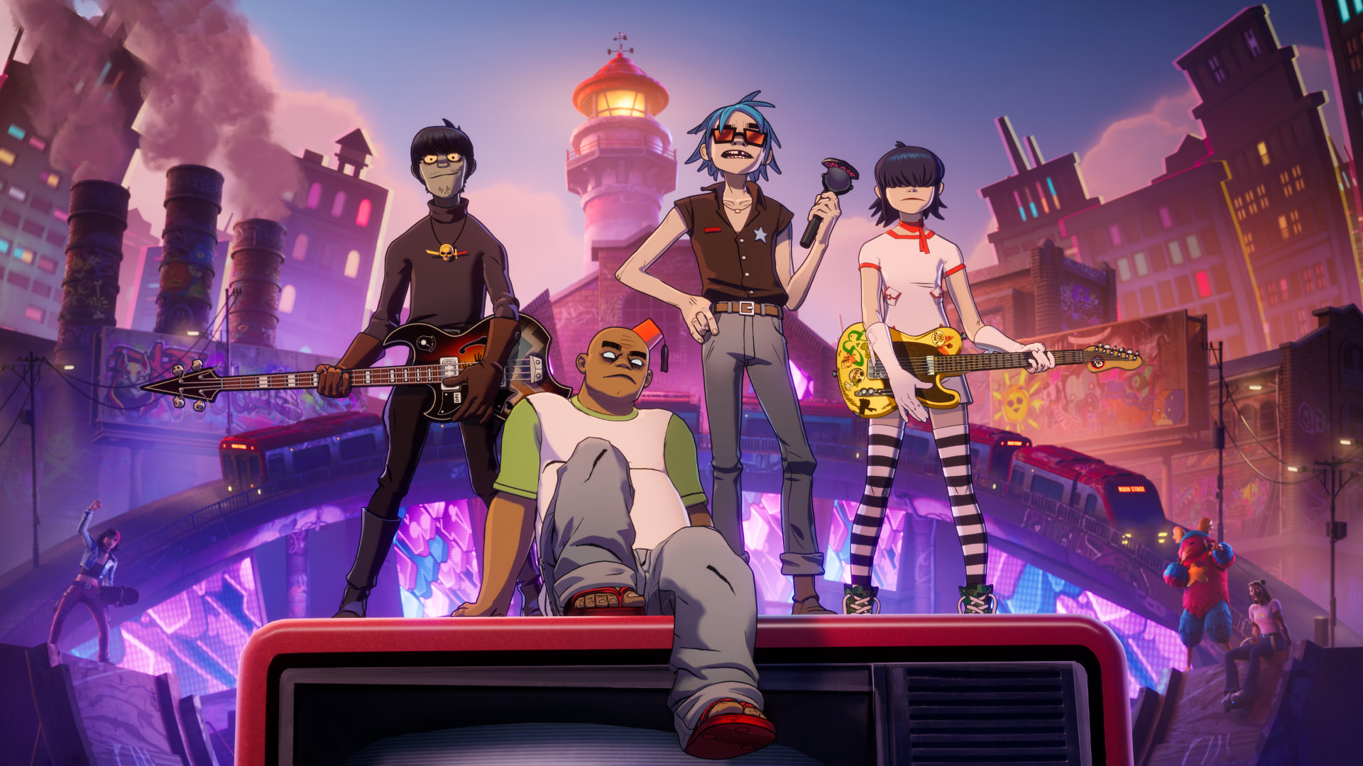 Gorillaz in Fortnite.