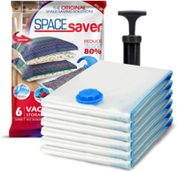Spacesaver Vacuum-Sealed Storage Bags, $19.99 for 6, Amazon
