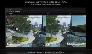 Nvidia RTX Video Super Resolution