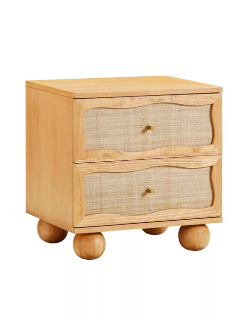 17" Wood Nightstand