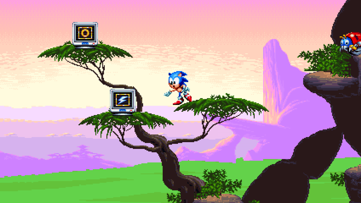 Sonic Mania Mod - Sonic Mania 06 Project, Razor & Zenon