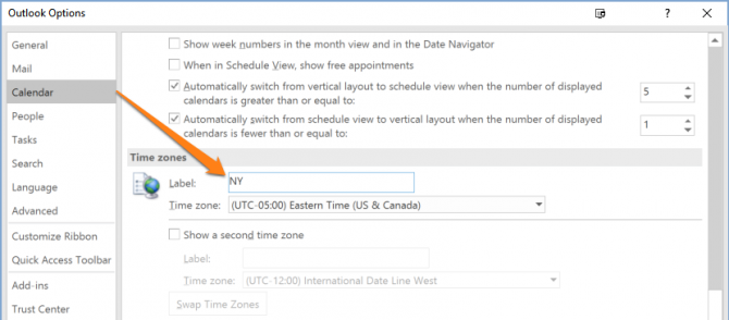 How to Show a Second Time Zone in Microsoft Outlook's Calendar | Laptop Mag