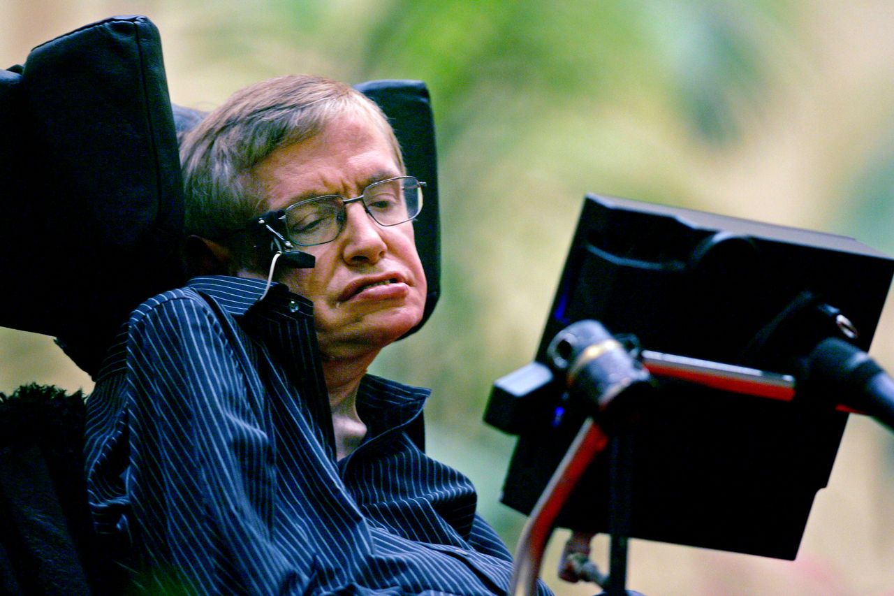 Stephen Hawking.