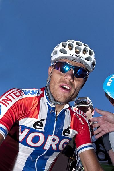 Thor Hushovd (Norway) after his stunning win in the road race in Geelong.