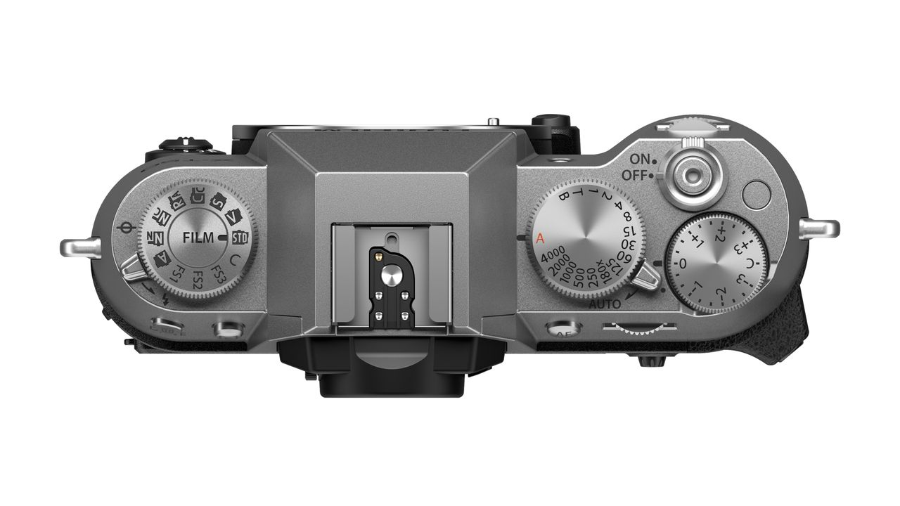 Fujifilm X-T50 against a white background