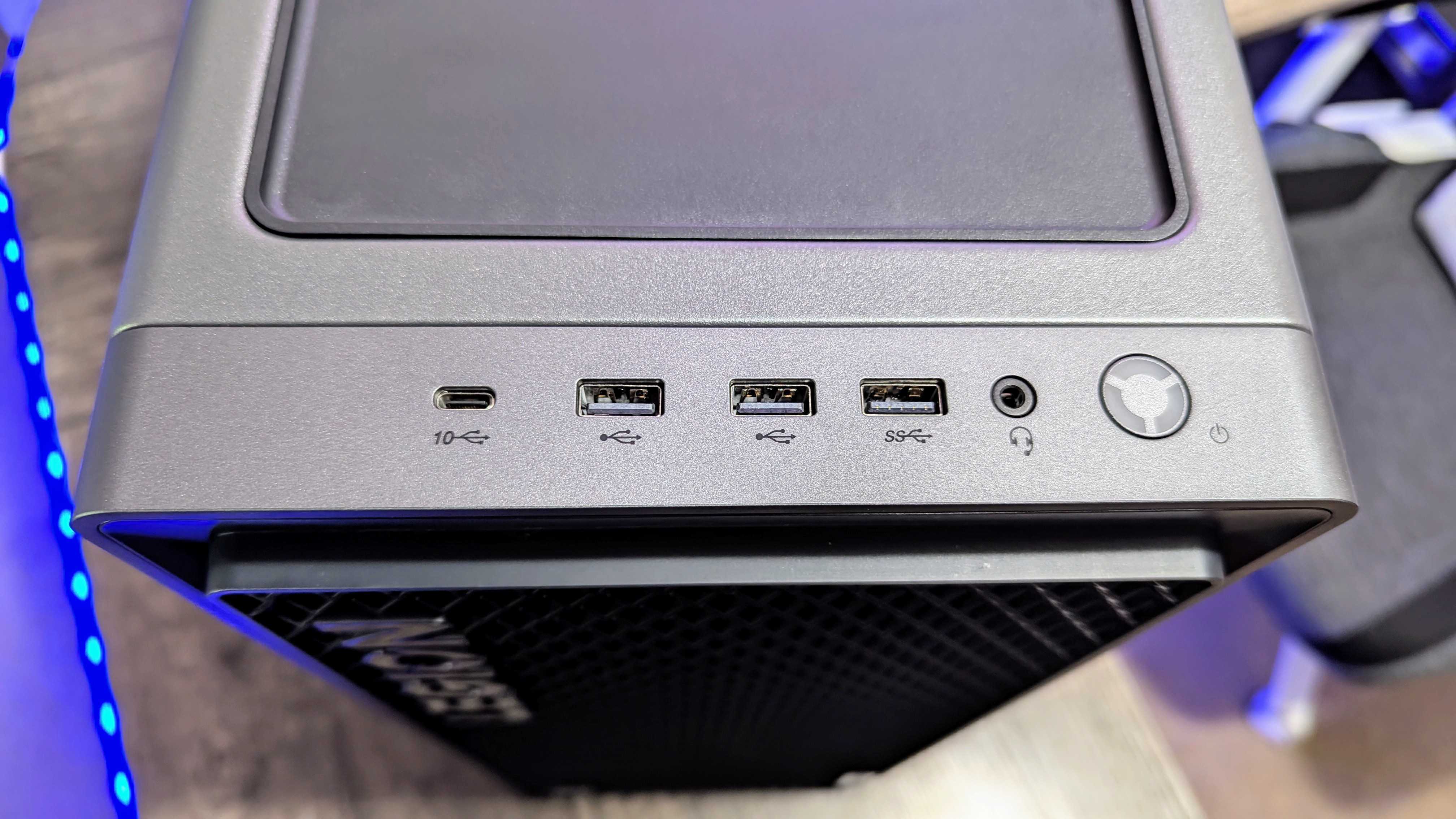 Image of the Lenovo Legion Tower 7i (Gen 10) gaming desktop.