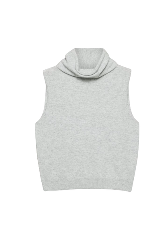 Aritzia Bare Cashmere Sleeveless Sweater 