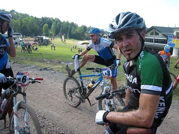 Mike Broderick after the race in Windham, New York.