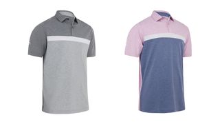 Callaway Apparel polo shirts pictured