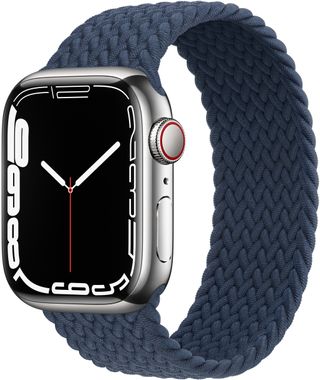 Apple Watch Series 7 Stainless Steel Braided Loop