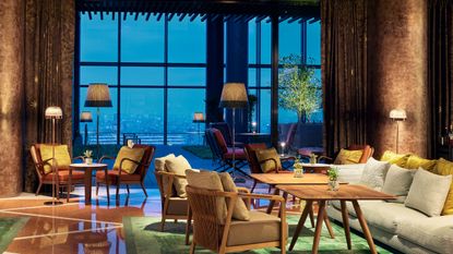 Bulgari Hotel Tokyo lounge area