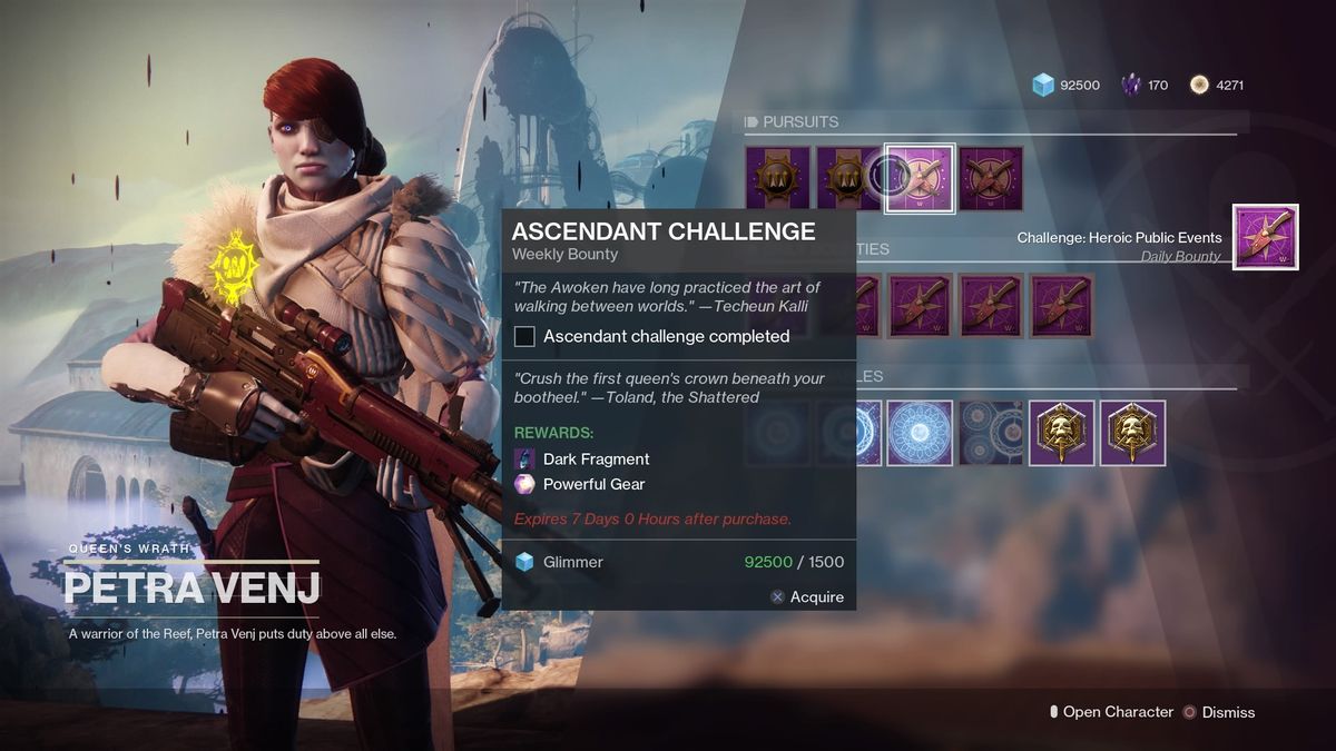 Destiny 2: Forsaken - Ascendant challenge location and guide (Week 4 ...